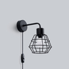Sollux Lighting Kinkiet SUBA czarny SL.1164