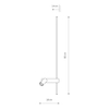 Kinkiet Nowodvorski EASY LED 11426 Czarny