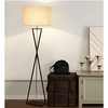 Lampa podłogowa Abigali Sand Glass biała