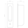 Kinkiet Astro Keta USB C 1437039 Matowy Złoty