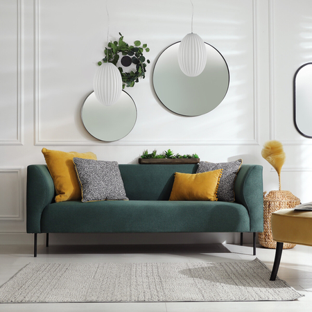 Milagro Lampa wisząca BRAGA WHITE 1xE27 ML0350 CHROM + BIAŁY