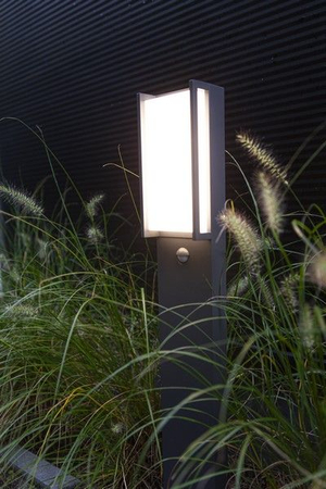 Lampa zewnętrzna Lutec QUBO - CZUJNIK RUCHU 7193004118 czarny