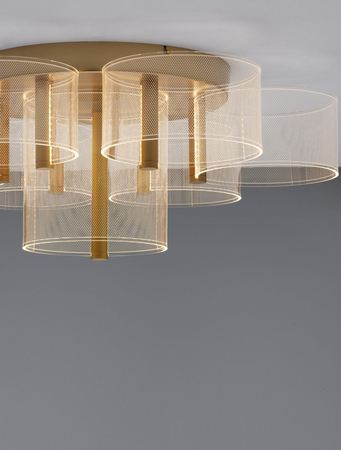 Lampa sufitowa Luces Exclusivas TUNAS złoty LE42743