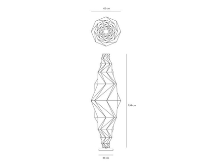 Lampa podłogowa Artemide 1698010A Minomushi LED