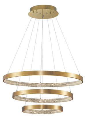 Lampa wisząca Luces Exclusivas MORON LE41699 mosiądz