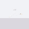 Sollux Lighting Żyrandol LOOP 2 biały SL.1471
