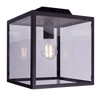 LOFOTEN 1942 BLACK E27 LED 11W CLEAR LAMPSHADE