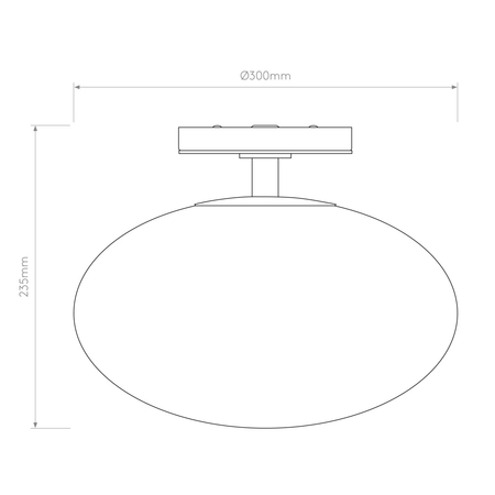 Lampa sufitowa Astro Zeppo Ceiling 1176001 Polerowany Chrom