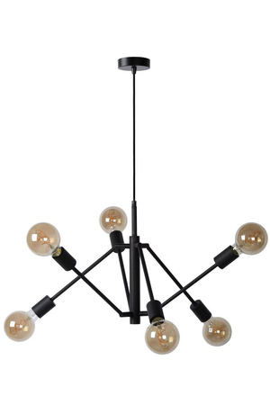 Lampa wisząca Lucide LESTER 21424/06/30 czarny