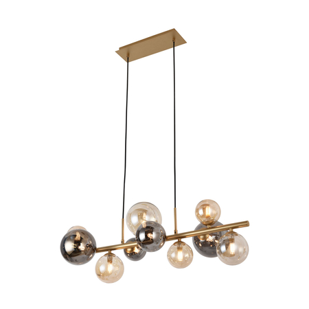 Lampa wisząca VILLA Zuma Line MD5918-10-EGN złoty