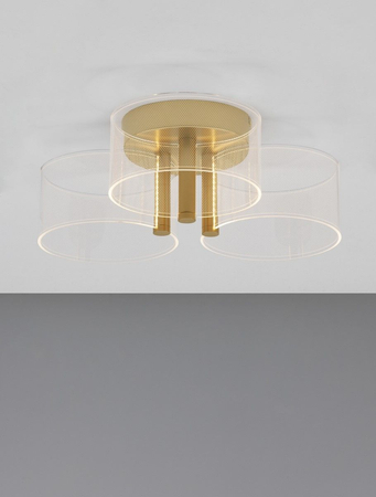 Lampa sufitowa Luces Exclusivas TUNAS złoty LE42741
