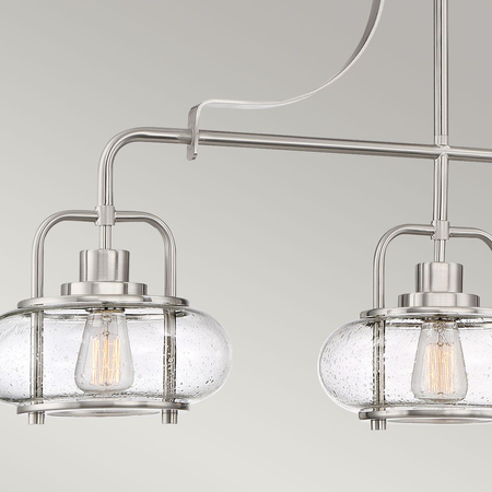 Lampa wisząca Elstead Lighting Trilogy szary QZ-TRILOGY-ISLE-BN