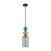 Lampa wisząca Italux PND-30263-1C-BRO-SG Złoty, czarny