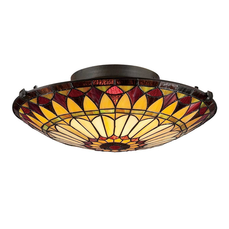 Plafon Elstead Lighting West End brąz QZ-WEST-END-F
