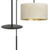 Lampa podłogowa HILDE LP1 BL WHITE Emibig 1052/LP1 biały/czarny