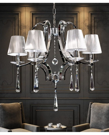 Żyrandol Lumina Deco LDP 8810-6 Venisia W6
