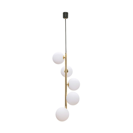 Lampa wisząca Zuma Line Ali 5648 biały/złoty