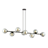 Lampa wisząca ROSSI 8 BL GRAFIT Emibig 875/8 czarny