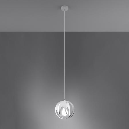 Sollux Lighting Lampa wisząca TULOS 1 czarna SL.1087