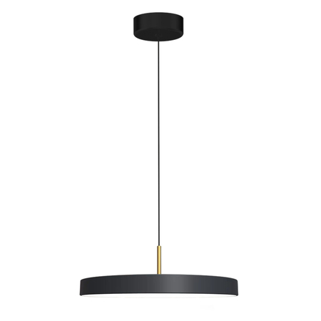 Milagro Lampa wisząca DISC 38W LED ML1065 CZARNY + ZŁOTY