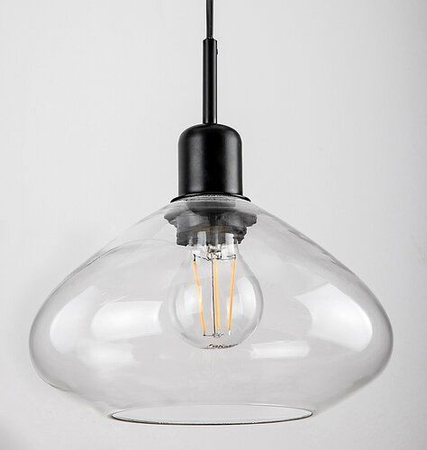 Lampa wisząca Rabalux Dvora 72023 czarny matowy