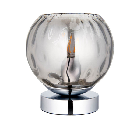 Lampa stołowa Endon Lighting Dimple 97976 chrom
