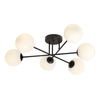 Lampa sufitowa ROMA 6 Emibig 1232/6 biały/czarny