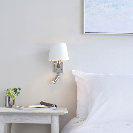 Kinkiet Endon Lighting Harvey 73027 nikiel