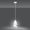 Lampa wisząca SAGA 1 WHITE Emibig 351/1 biały