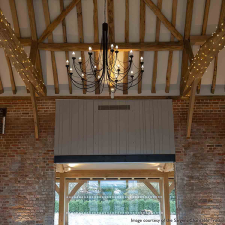 Żyrandol Elstead Lighting Carisbrooke czarny CB18-BLACK