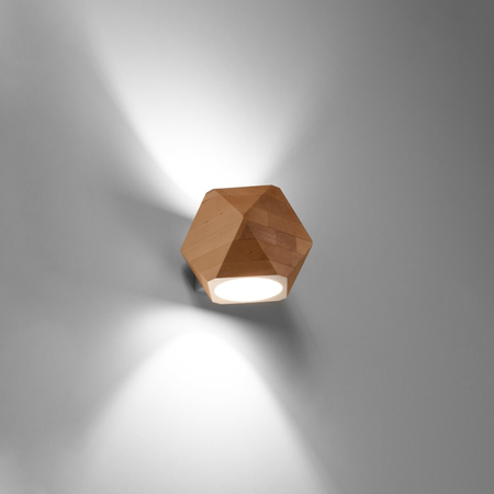 Sollux Lighting Kinkiet WOODY naturalne drewno SL.1008