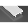 Eko-Light PROFIL ALUMINOWY SREBRNY TYP G 1m + KLOSZ MLECZNY EKPR6559