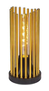 Lampa stołowa Rabalux Roxas 74021 czarny matowy