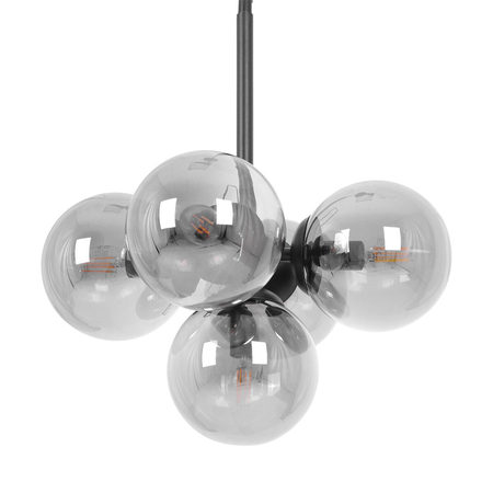 Lampa wisząca Kaja MEGAN K-5365 czarny, grafitowy