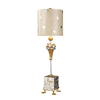 Lampa stołowa Elstead Lighting Pompadour X kremowy FB-POMPADOURX-TL