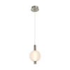 Lampa wisząca Italux Lenti PND-83631-1-SC-WH Srebrny