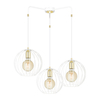 Lampa wisząca ALBIO 3 WHITE Emibig 145/3 biały