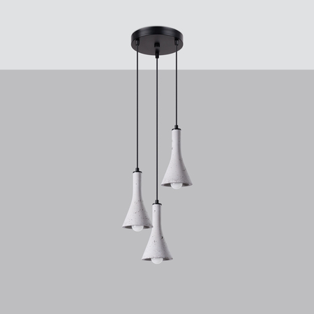 Sollux Lighting Lampa wisząca RING 3 biały SL.1098