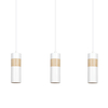Lampa wisząca AKARI 3 WHITE Emibig 733/3 biały