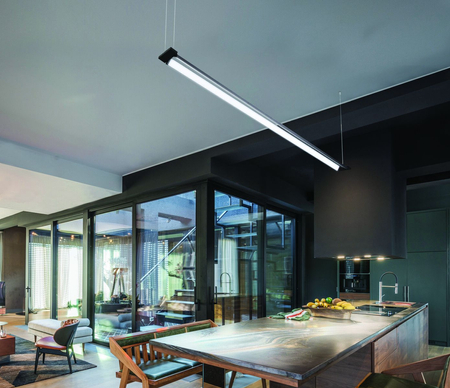 Lampa wisząca FLASH 130 BK Azzardo AZ4416 czarny