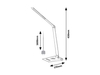 Lampa stołowa Rabalux Nilfgard 2029 srebrny
