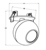 Spot Zuma Line ACGU10-153 Buell 1 Czarny