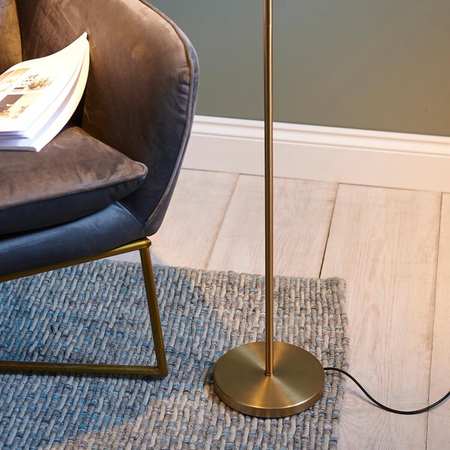Endon Lighting Lampa podłogowa 99774 mosiądz