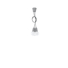 Sollux Lighting Lampa wisząca DIEGO 3 szara SL.0576
