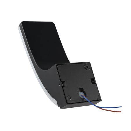 Kinkiet zewnętrzny Italux Natan OWL-61916-BK Czarny piaskowany