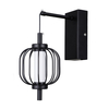 Kinkiet Italux Pedro WL-34405-1-BK Czarny mat, chrom