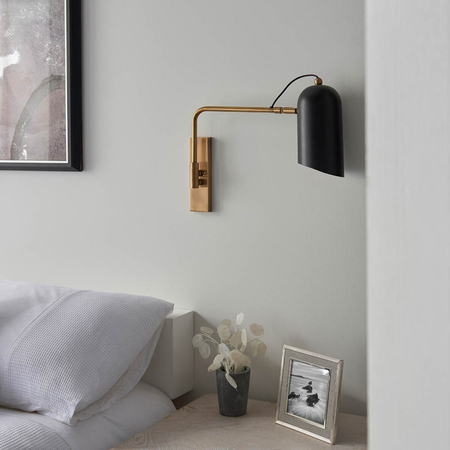Kinkiet Endon Lighting Navren 93145 mosiądz
