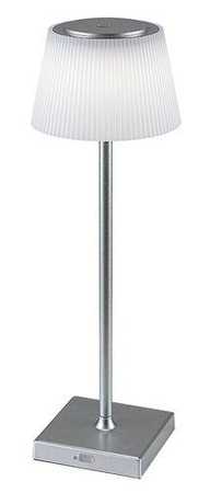 Lampa stołowa Rabalux Taena 76013 srebrny
