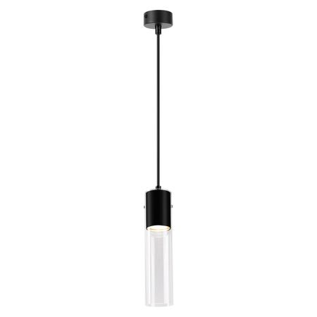Milagro Lampa Wisząca Ricky Czarny 1xGU10 ML1088 CZARNY
