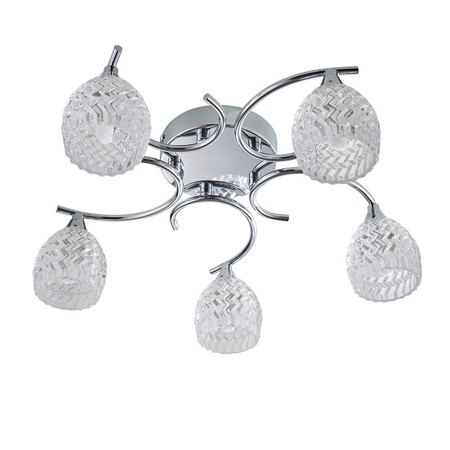 Lampa sufitowa Endon Lighting Boyer BOYER-5CH chrom